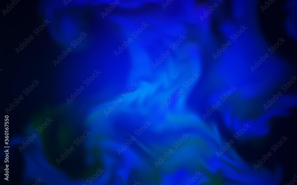 Dark BLUE vector abstract blurred layout. Modern abstract illustration with gradient. Background for designs.