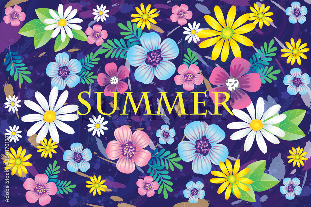 seamless floral pattern blackgroud seamless floral pattern blackgroud