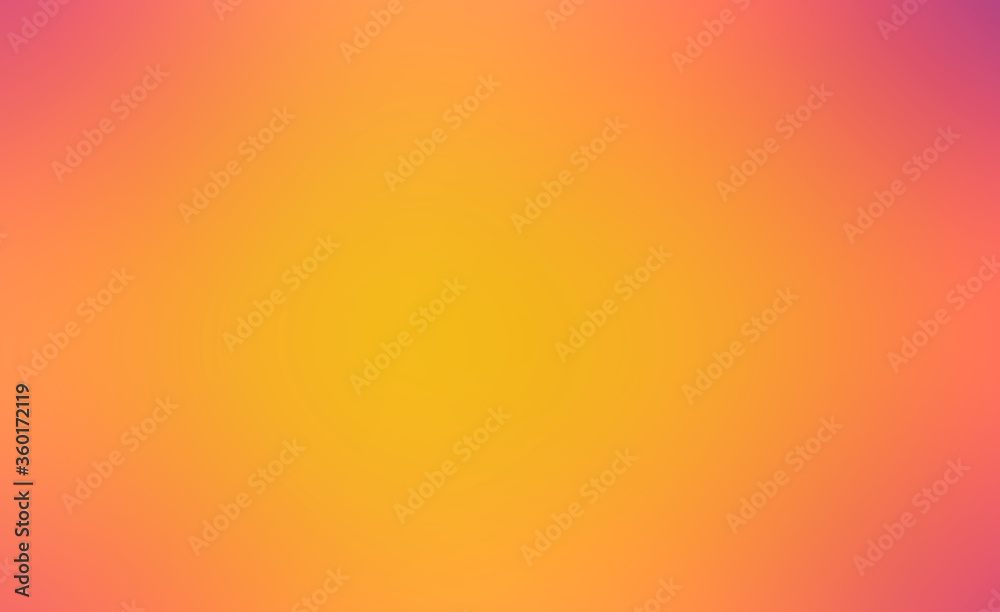 Abstract blurred  yellow, orange and red tone lights background