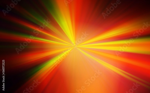Dark Orange vector blurred bright template. A completely new colored illustration in blur style. Background for designs.