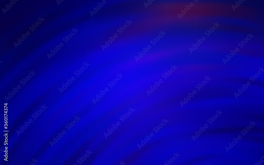 Dark BLUE vector template with bent lines. Modern gradient abstract illustration with bandy lines. New composition for your brand book. Dark BLUE vector template with bent lines. Modern gradient abstract illustration with bandy lines. New composition for your brand book.