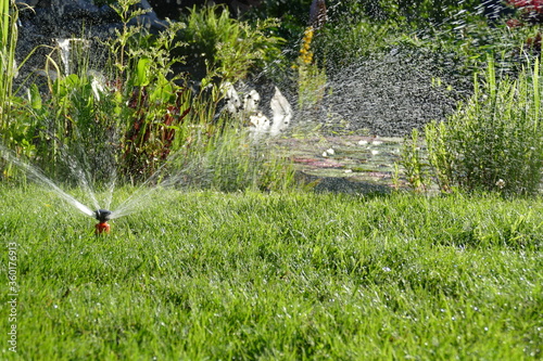 Automatische Gartenbewässerung Sprinkleranlage