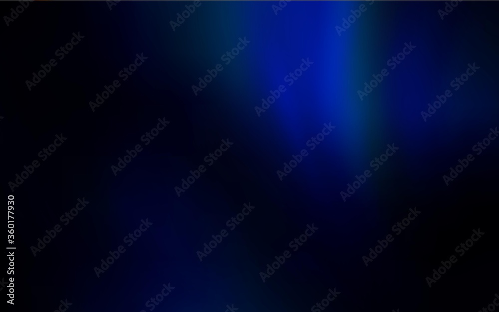 Dark BLUE vector glossy abstract layout. Colorful illustration in abstract style with gradient. New design for your business.