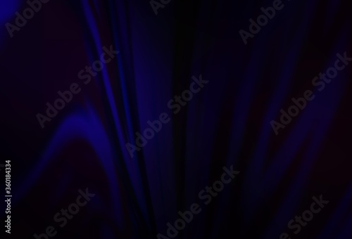 Dark BLUE vector blurred and colored pattern. Colorful illustration in abstract style with gradient. Blurred design for your web site.