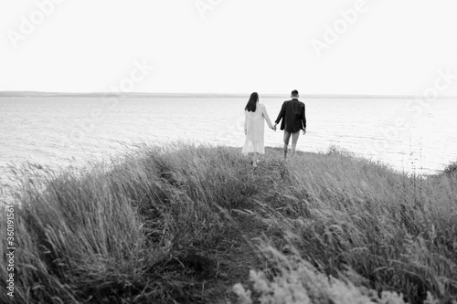 The couple fall in love