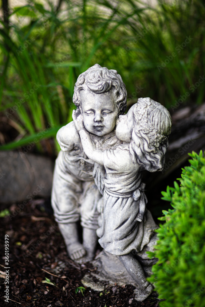 Statue im Garten
