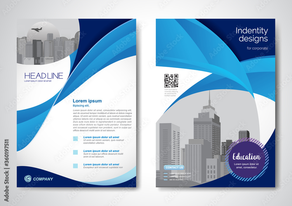 Template vector design for Brochure, AnnualReport, Magazine, Poster, Corporate Presentation, Portfolio, Flyer, infographic, layout modern size A4, Front and back, Easy to use and edit. Template vector design for Brochure, AnnualReport, Magazine, Poster, Corporate Presentation, Portfolio, Flyer, infographic, layout modern size A4, Front and back, Easy to use and edit.