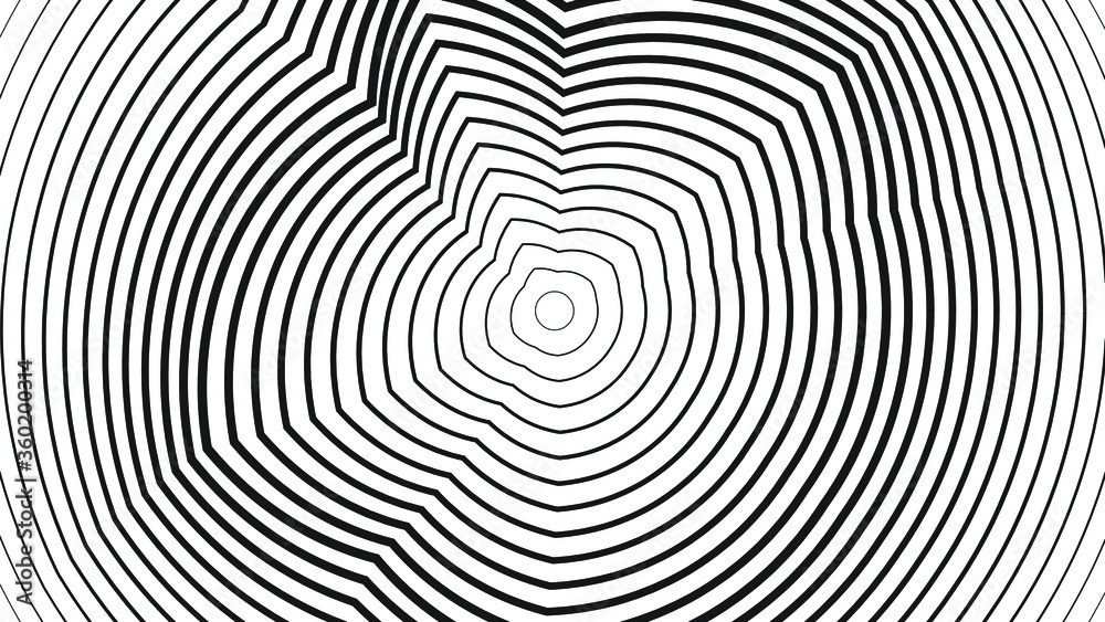 Radiating Lines in Circle Form . Vector Illustration .Technology round Logo . Design element . Abstract Geometric ,Striped background Radiating Lines in Circle Form . Vector Illustration .Technology round Logo . Design element . Abstract Geometric ,Striped background