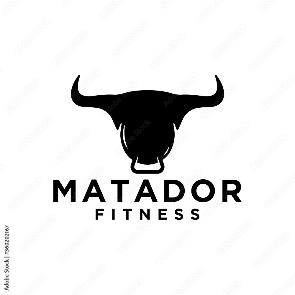 matador fitness logo vector