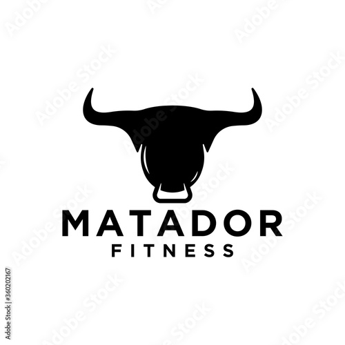 matador fitness logo vector