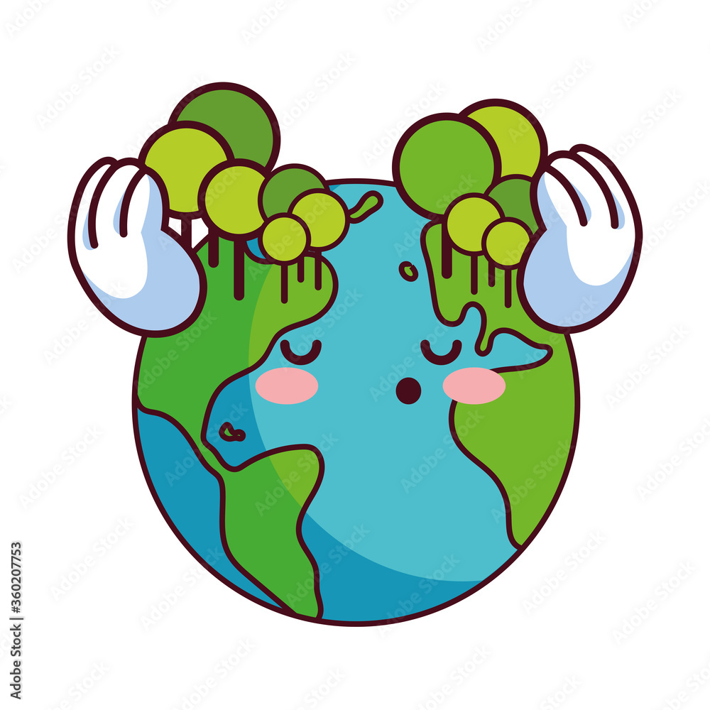 earth globe happy for preservation nature earth globe happy for preservation nature