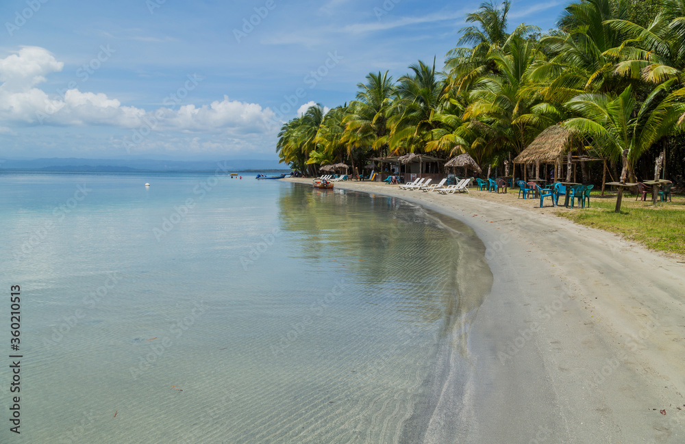 beautiful caribbean beach