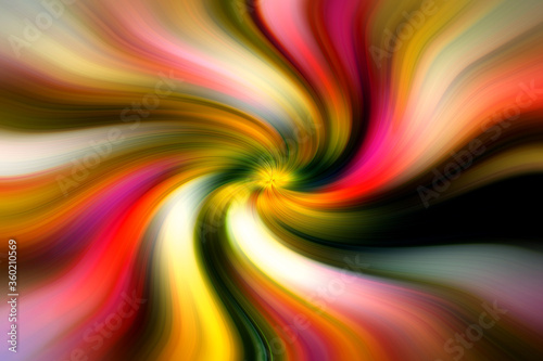 Abstract background twisted colourful line and light to be design background or wallpaper