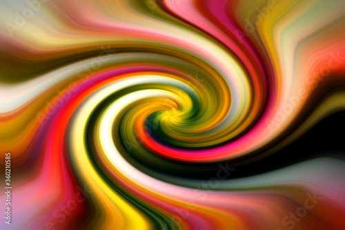 Abstract background twisted colourful line and light to be design background or wallpaper
