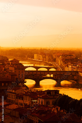 Florence sunset, Italy