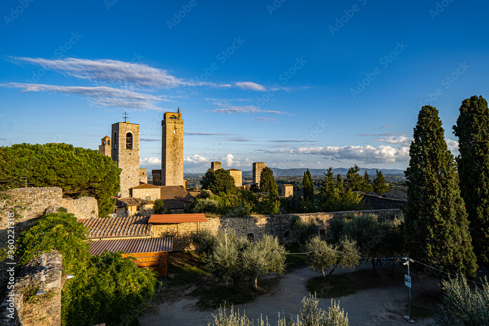 Medieval town of San Gimignano, Tuscany, Italy