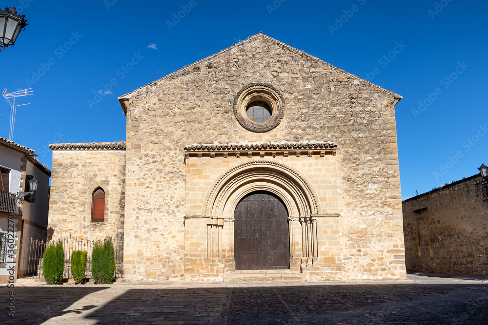 Church of Santa Cruz is one of the few churches with Romanesque style, Baeza, Spain