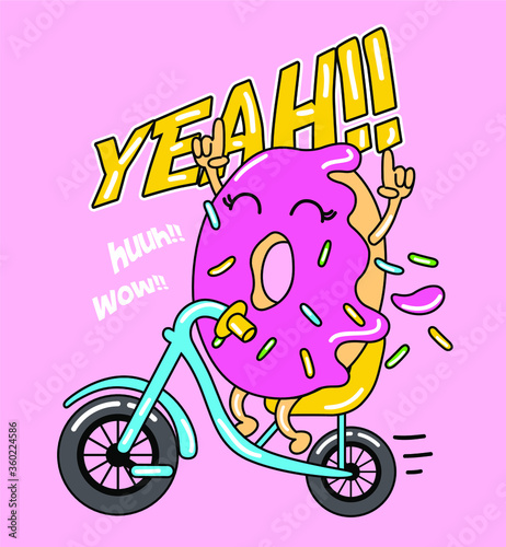 ROSQUILLA VIAJANDO EN TRICICLO 