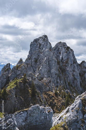 Rocky mountains in Switzerland, Gastlosen