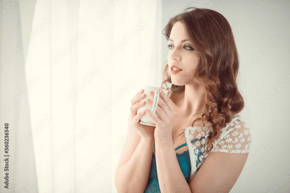 Portrait Of European Woman Portrait Of European Woman