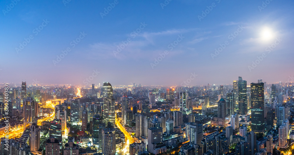 city skyline in shanghai china city skyline in shanghai china
