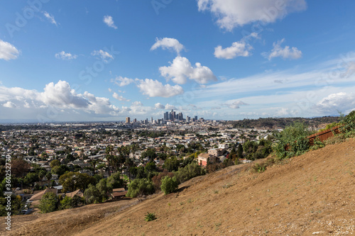 Clear smog free view toward...