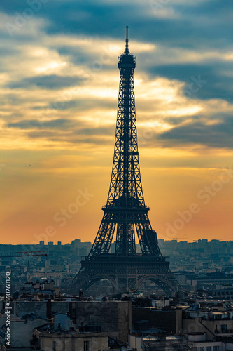 Atardecer en la Torre Eiffel © SZM