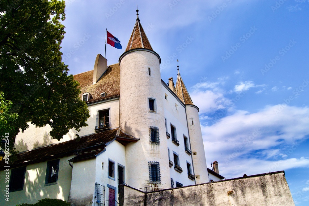 Obraz premium Nyon's iconic castle 