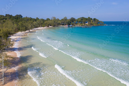 Cambodia, Sihanoukville, Koh Rong Samloem Island, Lazy Beach photo