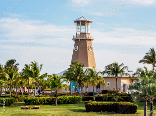 Fake Lighthouse in Varadero, Matanzas Province, Cuba photo