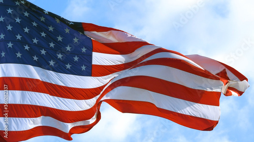 USA American Flag Waving photo