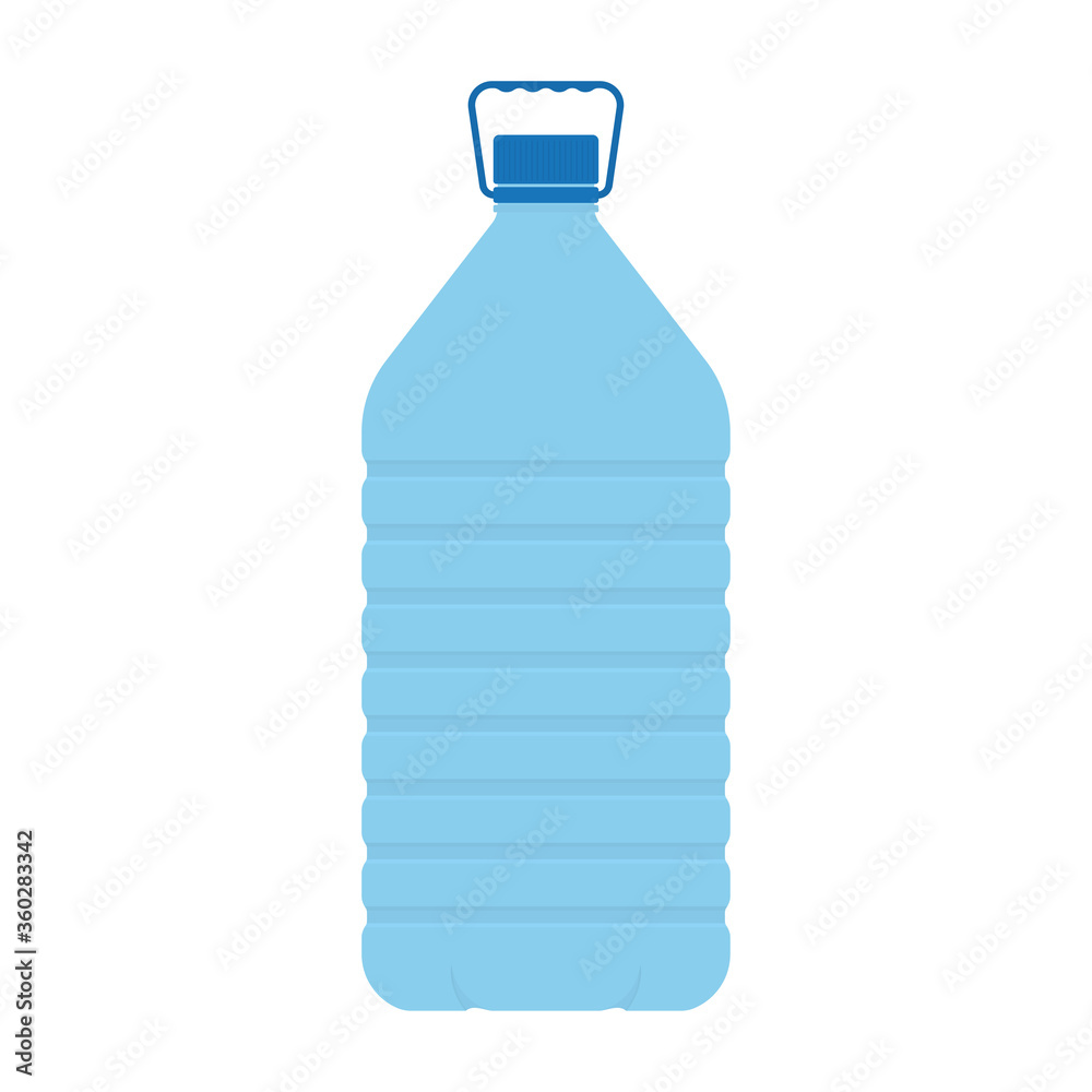 Big plastic water bottle isolated on white backgroud Big plastic water bottle isolated on white backgroud