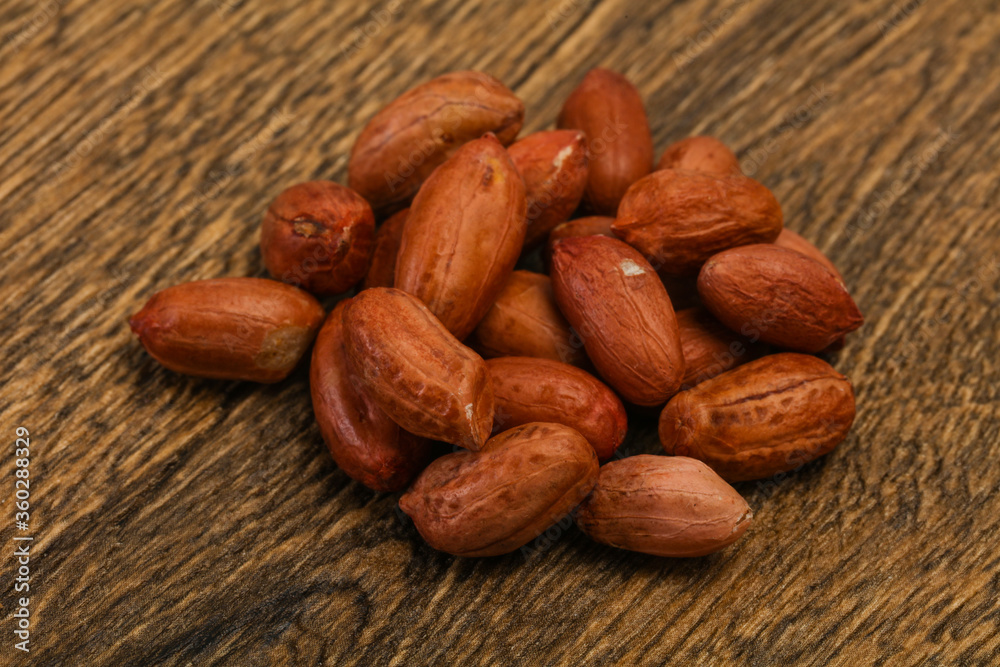Raw peanut heap - for roast Raw peanut heap - for roast
