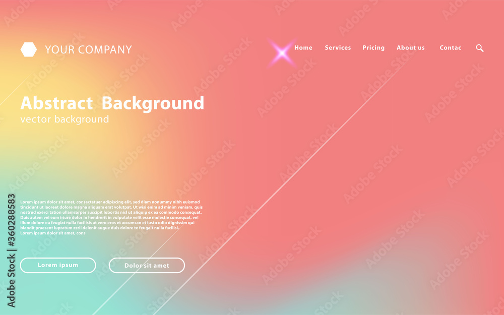 modern colorful abstract landing page background. landing page template,gradient background template,abstract background,user interface background,vector illustration. modern colorful abstract landing page background. landing page template,gradient background template,abstract background,user interface background,vector illustration.