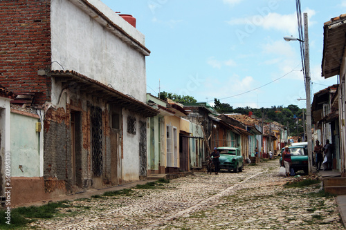 Cuba Havanna Downtown Destruction Trinidad