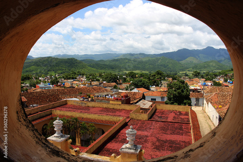 Cuba Trinidad Viwe from the Church of the holy Trinity
