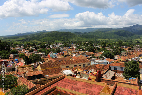 Cuba Trinidad View from the Church of the holy Trinity