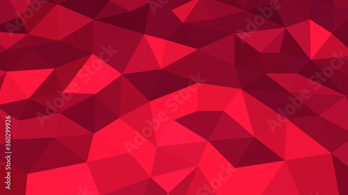 Abstract geometric background with shades of red. Template for web and mobile interfaces, infographics, banners, advertising, applications.