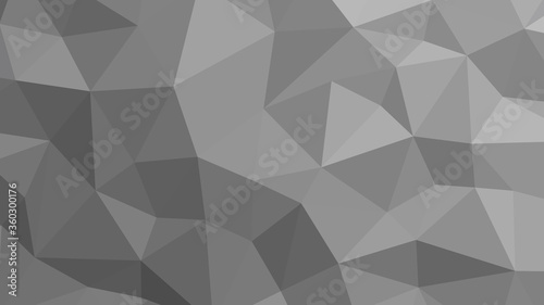 Abstract geometric background with shades of gray. Template for web and mobile interfaces, infographics, banners, advertising, applications. © Gass