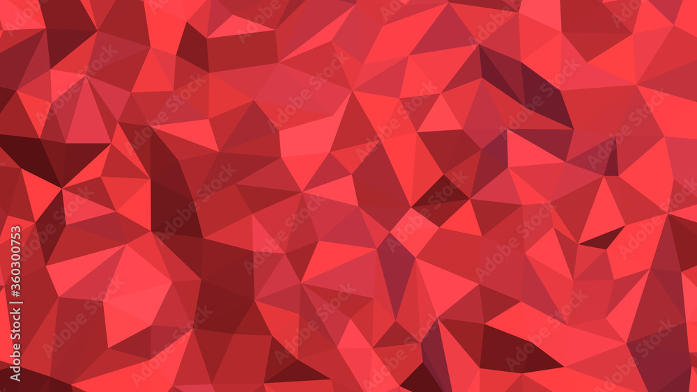 Obraz premium Abstract geometric background with shades of red. Template for web and mobile interfaces, infographics, banners, advertising, applications.