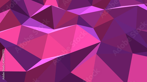 Abstract geometric background with shades of pink. Template for web and mobile interfaces, infographics, banners, advertising, applications.