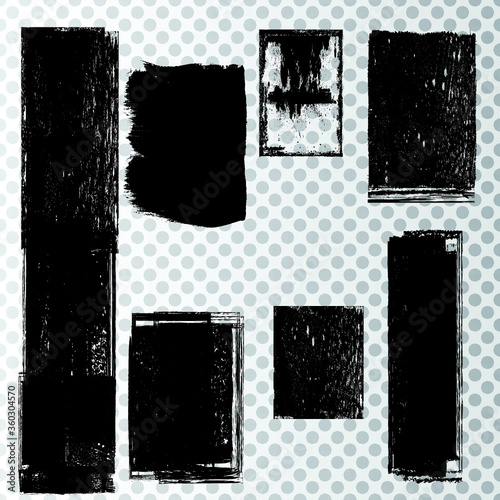 Grunge stripes . Vector texture