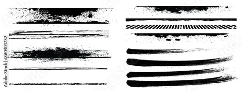 Grunge stripes . Vector texture