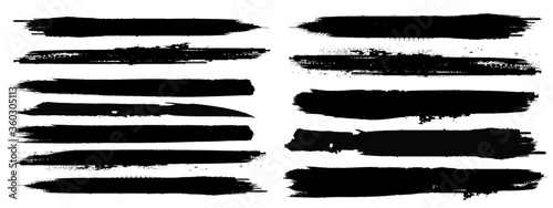 Grunge stripes . Vector texture