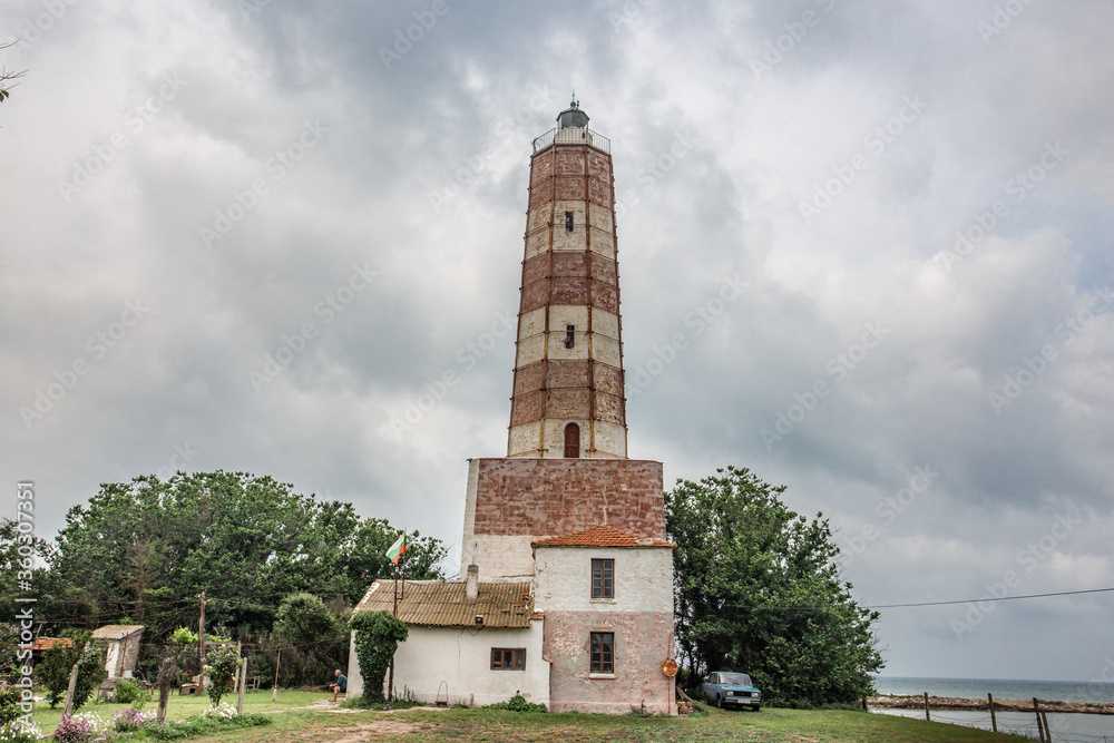 The Shabla Lighthouse in Shabla Bulgaria