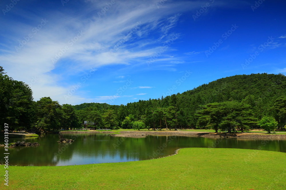 世界遺産 初夏の毛越寺 世界遺産 初夏の毛越寺