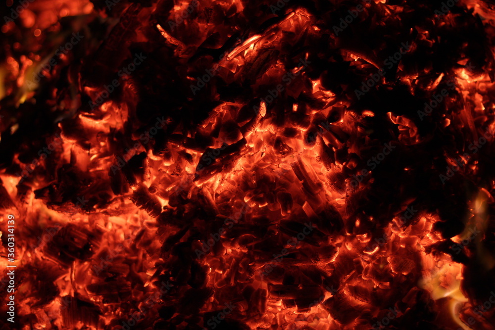 Fire. A flame on a black background. A background for designers. Colors of hell. Abstract fiery texture. Fire. A flame on a black background. A background for designers. Colors of hell. Abstract fiery texture.