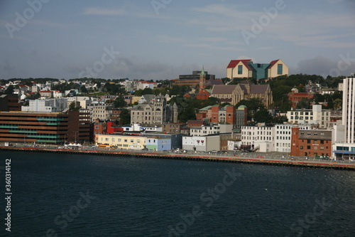 Norwegian coastline city and hamlets