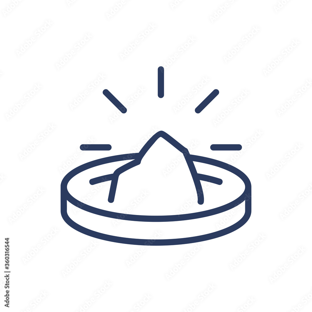 Petri dish with reagent thin line icon. Reaction, process, experiment isolated outline sign. Chemistry and science concept. Vector illustration symbol element for web design and apps Petri dish with reagent thin line icon. Reaction, process, experiment isolated outline sign. Chemistry and science concept. Vector illustration symbol element for web design and apps