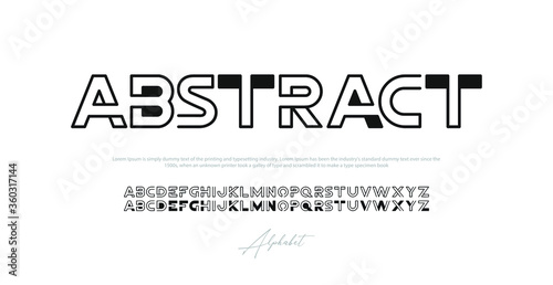 Modern alphabet letters font set. Awesome Custom Lettering Designs for logo, Poster. Typography fonts classic style, regular uppercase, lowercase, sport, game and number. vector illustration
